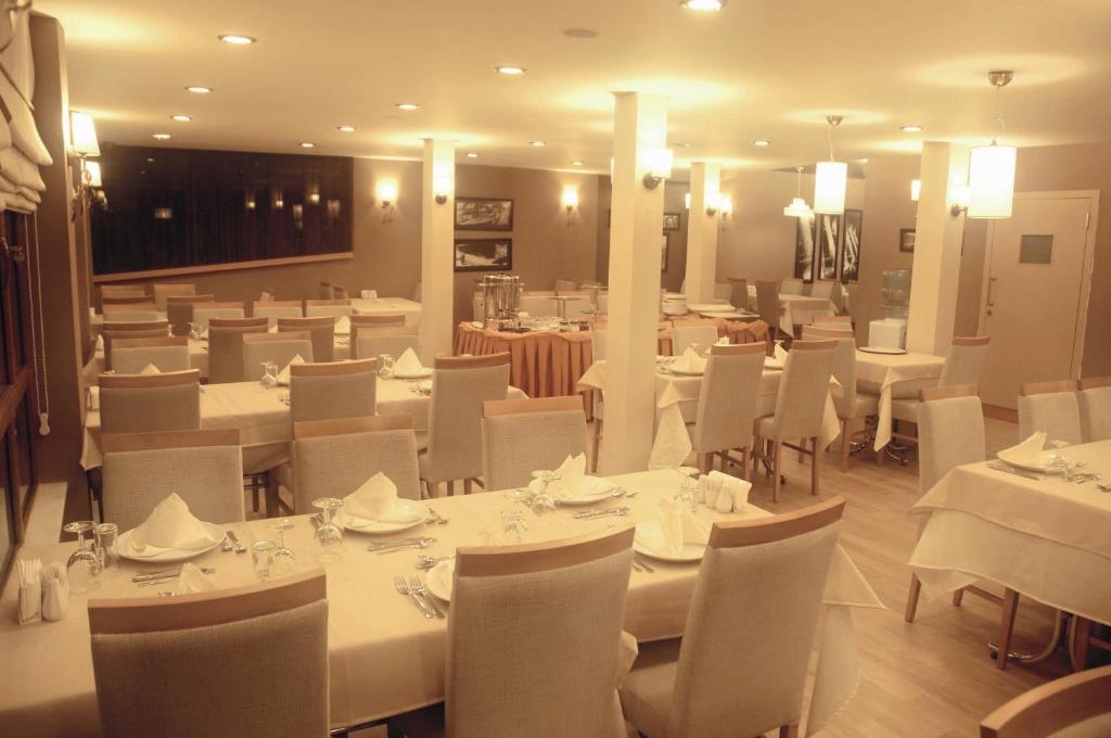 Hotel Abro Necatibey Ankara Restaurang bild